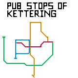 Kettering pub stops (speculative)