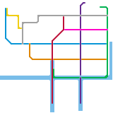 UCLA Fantasy Metro Map