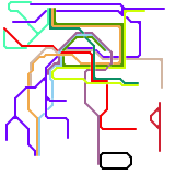 Locnhester Subway Network Map (unknown)