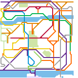 L-Rail Metro Map concept (unknown)