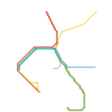 San Francisco-Oakland  BART 2029-2030 (real)