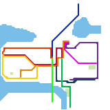 Metro Map Of Port Antonio (unknown)
