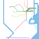 NJTransit Rail Map (real)