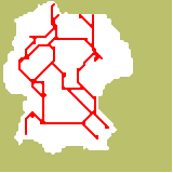 ICE Strecken Deutschland (real)