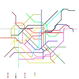 Mapa Metropolitano de São Paulo  (real)