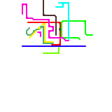 MTR system map (real)