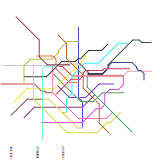 Mapa Metropolitano de São Paulo 1960
