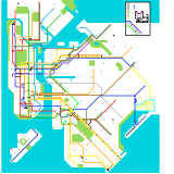 New York City With Added Subway Lines (speculative)
