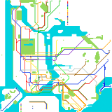 Subway Map 1999 (real)