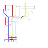 New York City (partial) Includes The Phase 4 In The Second Avenue Subway