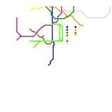 Mapa Do Metrô De São Paulo 2  (unknown)