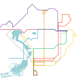 Victoria Transit Map (real)
