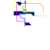 Canberra Cycle Routes (real)