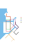 NCART Metro Map (M1, M2, M3, M4, M5, M8) (unknown)