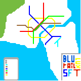 Snow Fall city’s rail network  (unknown)