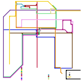 Minewood City Transit (MCT) Map