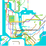 New York City Subway Map (real)