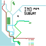 1940 Subway Map (speculative)