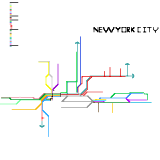 New York City Commuter Rail (real)