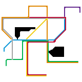 Fictional Subway Map (unknown)