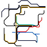 Oxford Rail Map (unknown)