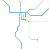 Sacramento with Green Line (speculative)