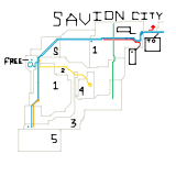 Savion City &amp;amp;London night map (unknown)